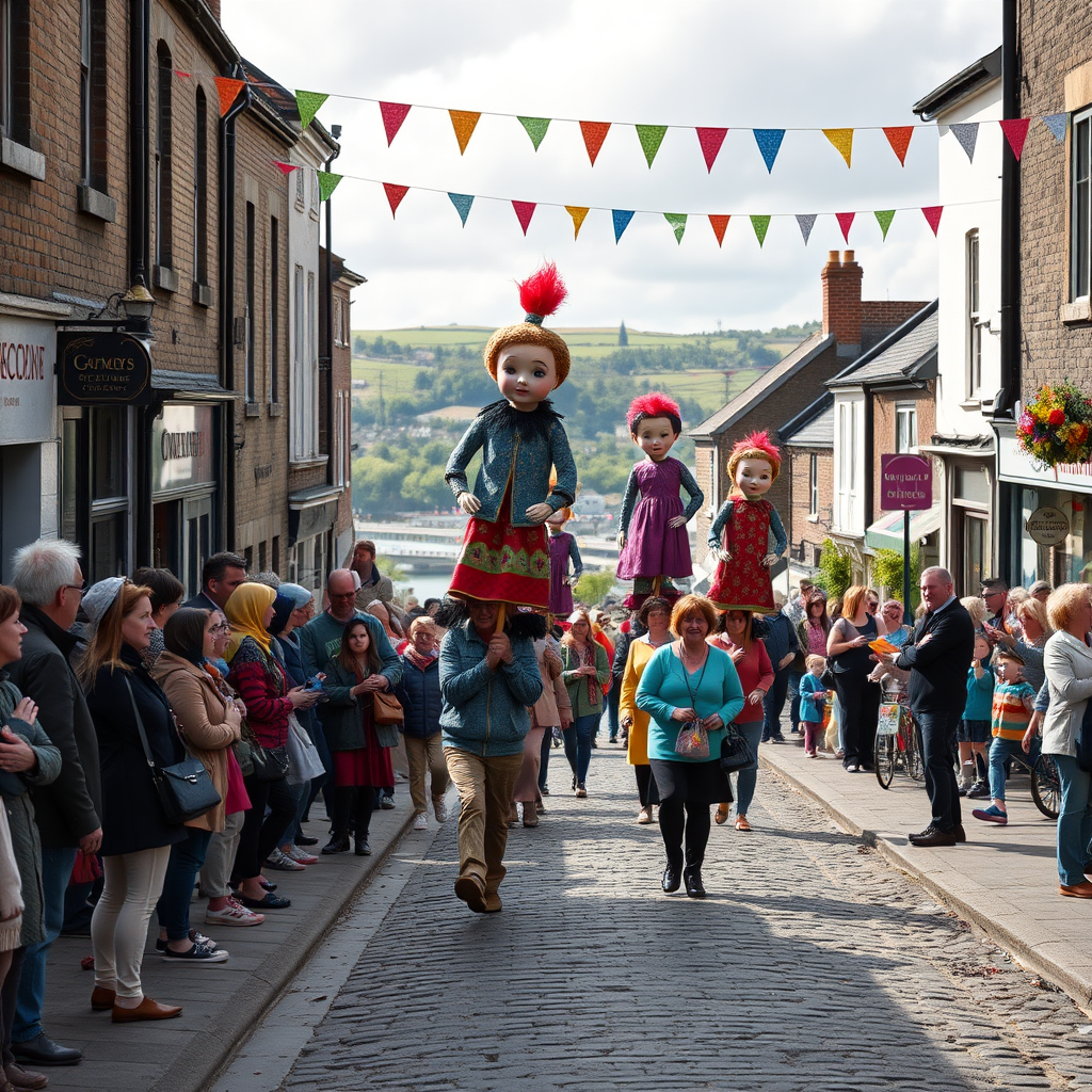 Wye Valley Gears Up for Enormous Puppet Parade Event